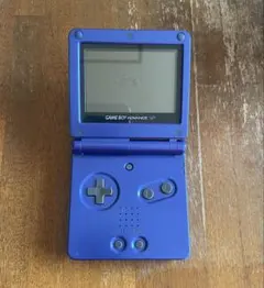 【ジャンク】ゲームボーイアドバンスSP アズライトブルー　本体のみ