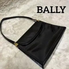 バリーダブルストラップ　フラップ式　ショルダーバック　ゴールド金具　フォーマル