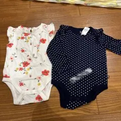新品未使用　baby GAP ロンパース２枚　90