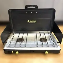 最終値下げ！ツーバーナーコンロ　　ソト 2バーナー ツーバーナー バーナーコンロ3300kcal/h カセットガス