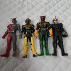バンダイ 仮面ライダーソフビ道 9体セット！ - メルカリ