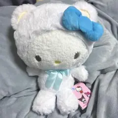 サンリオキャラクターズ ホワイトベアドールBIGタイプぬいぐるみ