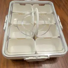 食品保存容器　仕切り　コンテナ　作り置き　常備菜のサムネイル