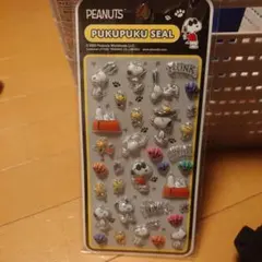 PEANUTS PUKUPUKU ぷくぷくシール スヌーピーシール