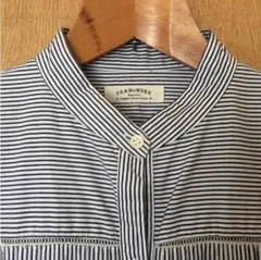 フレームワーク ストライプロングシャツ
