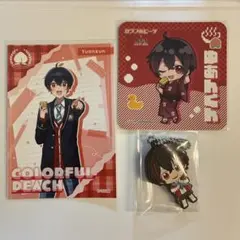 カラフルピーチ 極楽湯コラボ コースター ゆあんくん - メルカリ