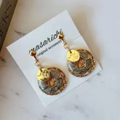 【クリップ イヤリング 】2点目-100円 ピアス 変更可能 チャーム ラウンド