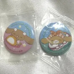 シナモン　くら寿司　缶バッジ　シナモロールとおともだち　セット　モカ　カプチーノ