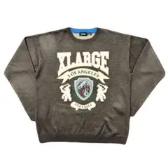 XLARGE（エクストララージ）セーター ニット ブラウン XL ストリート