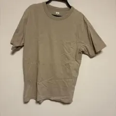 UNIQLO U クルーネックTシャツ ベージュ M