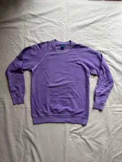 good onラグランスウェット　パープル