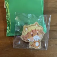 鬼滅の刃 アニマルクッキーバッジ 我妻善逸　バレンタイン