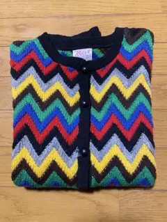 個性派！カラフルニットカーディガン