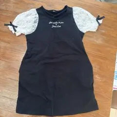 Jenni Love 半袖ワンピース 黒