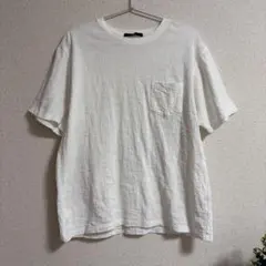 SHIPS シップス ポケット付き ジャガード Tシャツ 日本製 綿100%のサムネイル