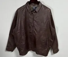 90s~ polo Ralph Lauren レザージャケット スイングトップ