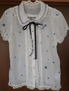 アクシーズファム　シースルー　ブラウス