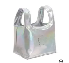 新品タグ付　マリークワント オーロラ　ハンドバッグ　シルバー トートバッグ