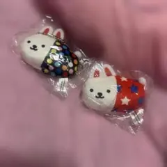ウサコレフレンズ　ぬいぐるみ　ガチャガチャ　マスコット 2体セット カプセルトイ