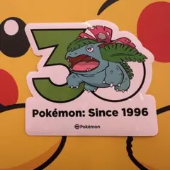 韓国限定】ポケモン 30周年 ステッカー フシギバナ - メルカリ