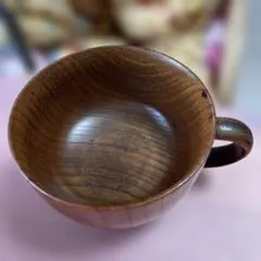 木製マグカップ2個セット