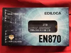 新品 2TB SSD EDILOCA EN870 PCIe 4.0 NVMe
