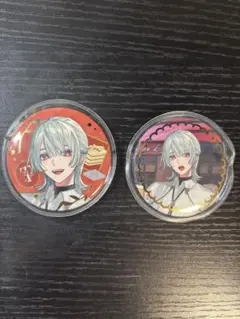 にじさんじ 弦月藤士郎 缶バッジ2個セット