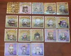 アズールレーン 非売品ステッカーセット 18種21枚