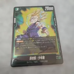 ドラゴンボールカード 孫悟飯：少年期 FB10-055 R