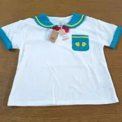 W☆新品☆ディズニー☆ドナルドダック ☆半袖セーラーＴシャツ☆サイズ１２０cm☆