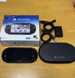 PS Vita PCH-2000 ブラックZA11 32GBメモリーカード内蔵