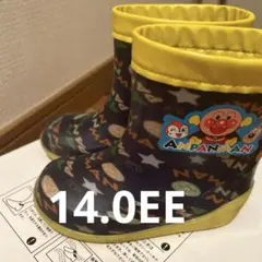 アンパンマン レインブーツ 子供用 ネイビー