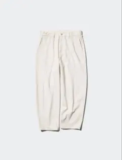 【UNIQLO】ワイドテーパードジーンズ