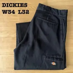 デ*ド様 Dickies ディッキーズ W34 L32 ダブルニー ルーズフィッ