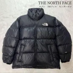 希少 ザノースフェイス ヌプシ 700フィル センターロゴ Lサイズ