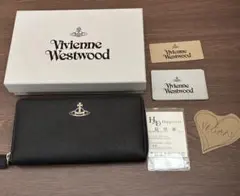 【美品】Vivienne Westwood ブラック長財布