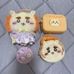 ちいかわ　シーサー　シリコンポーチ　天使な大きめマスコット