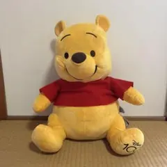 新品タグ付き くまのプーさん ぬいぐるみ ディズニー100周年 超超BIG DXのサムネイル
