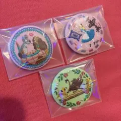 ディズニー刺繍缶バッジ