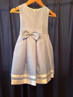 水色リボン付きドレス