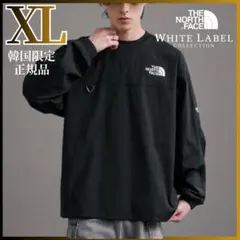 ノースフェイス ALBANY EX CREWNECK ロンT 黒 XL 韓国