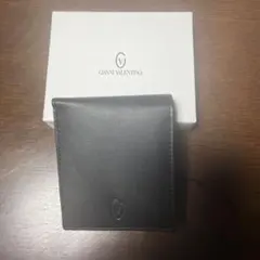 GIANNI VALENTINO 二つ折り財布 ブラック 箱付きのサムネイル