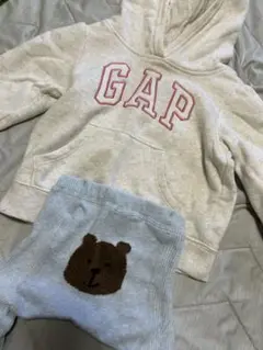 GAP トレーナー　くまちゃんタイツ0-12m