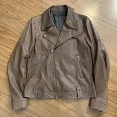 UNITED ARROWS 本革 羊革 ライダースジャケット