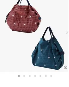 ✨新品未使用✨ファミリア　シュパット エコバッグ S （青）