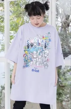 ORION×ScoLar ハンズアップチュニック パープルのサムネイル
