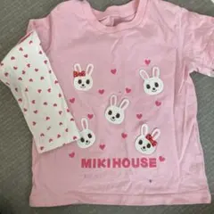 ミキハウス ロンT 長袖　トップス　100cm
