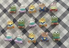 デコパーツ　プラパーツ　動物　ホイップデコ　かわいい　5種類　15個