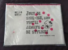 Hello Kitty ノベルティ メッセージデザインポーチ