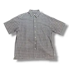 90s 00s J.CREW 半袖チェックシャツ 古着 短丈 シティーボーイのサムネイル